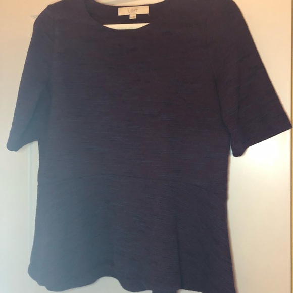 LOFT peplum top - Picture 2 of 5